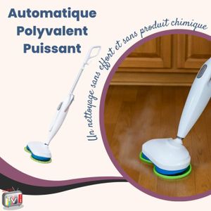 Duo Spinner Balai Motorisé - Double Tête Rotative - Jusqu'À 90Min D