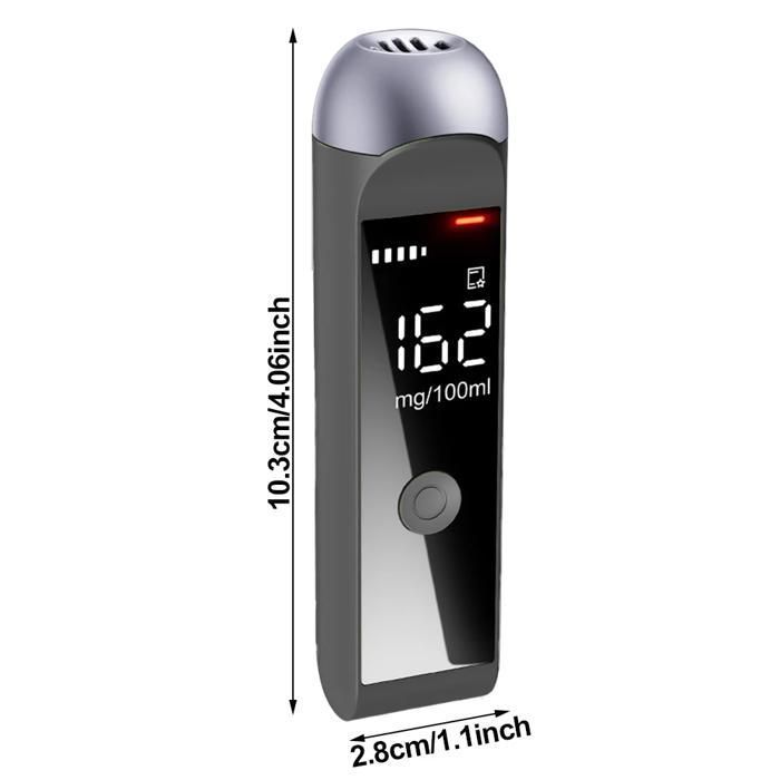 thylotest lectronique- Rechargeable Portable,thylomtre Numrique  Professionnel avec Batterie Rechargeable USB - Cdiscount Auto