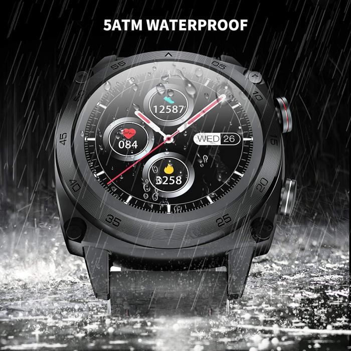 Montre best sale intelligente ronde
