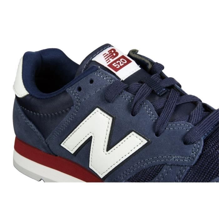Chaussures New Balance 520 Homme Running Bleu Multisport Route Classics Bleu Cdiscount Sport