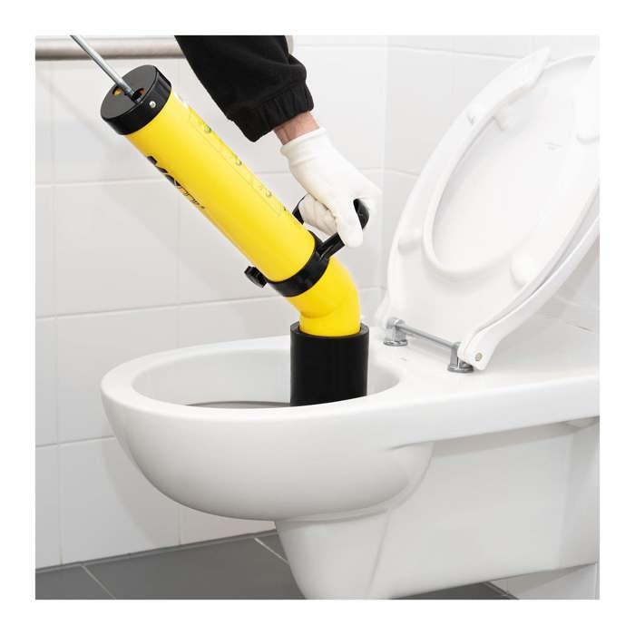 Deboucheur Canalisation Pompe A Vide Manuel Haute Pression 100mm Toilette  Evier - Cdiscount Bricolage