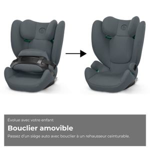 Moon-bebe Housse De Siège Auto Compatible Cybex Sirona Q I-Size – Protection Été Confortable Et Respirante (Bleu)