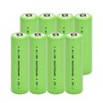 PALO 4pcs C Cell 4000mAh Piles Rechargeables avec 8 Fentes AA//AAA//C//D Ni-MH Chargeur de Batterie Ni-CD