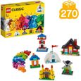 Jeux de construction LEGO Classic Briques et maisons, Ensemble de construction, Jouets préscolaires pour enfants de 4 an 52808-0