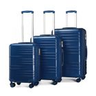 British Traveller Set de 3 Valises de Voyage (54/64/74cm) Valise Rigide Trolley Bagages ABS+PC avec roulettes et Serrure TSA,