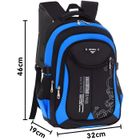 SWAREY Sac à Dos Scolaire Cartable Sacs école Sac Dos Cartable Sac de Camping Sac Ecole Enfant Sac a Dos College Garçons Filles Noir