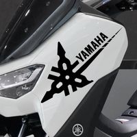 Noir à Gauche à Droite - Autocollant Réfléchissant De Moto Yamaha, Étiquette De Logo N Max 125 155 160 Tmax 5
