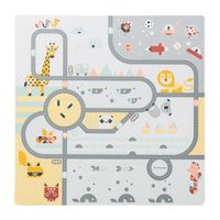 Beeloom - explorer mat - tapis de parc, puzzle route en mousse eva, pour enfant +12m