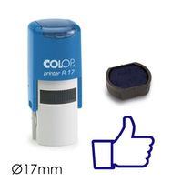 Tampon encreur Pouce Like COLOP Printer R17 17mm Mygoodprice bleu