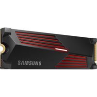 SAMSUNG - 990 PRO - Disque SSD Interne - 2 To - Avec dissipateur - PCIe 4.0 - NVMe 2.0 - M2 - Compatible PS5 (MZ-V9P2T0GW)