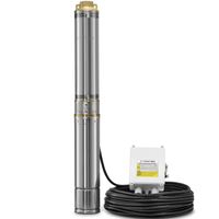 TROTEC Pompe de puits TDP 5500 E - 1100 watts - débit max. 6000 l/h - 58 m hauteur refoulement