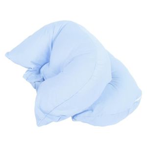 COUSSIN ALLAITEMENT Atyhao oreiller de soutien de sommeil de grossesse Oreiller de soutien de grossesse, oreiller de soutien puericulture Bleu ciel