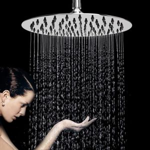 Douchette Pomme de Douche Grande 5 Fonctions Anti-Calcaire Systeme Noir 153 mm Sanlingo