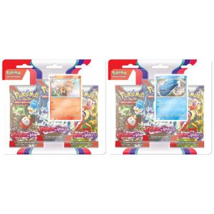 CARTE A COLLECTIONNER Pokémon JCC - Écarlate et Violet - Pack Blister de