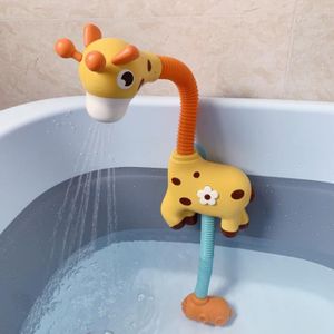 JOUET DE BAIN Girafe - Arroseur électrique à jet d'eau, girafe, jouets de bain pour bébé, baignoire, douche, piscine, jouet