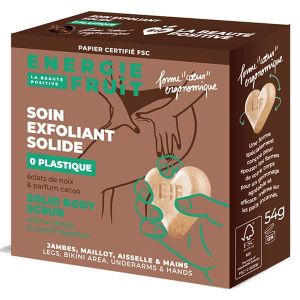 GOMMAGE CORPS Energie Fruit Soin Exfoliant Solide Parfum Cacao 54g