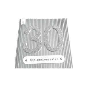 Carte Anniversaire 30 Ans Cdiscount