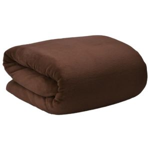 WINOMO Couvertures Plaid Polaire Doux Chaude pour Canap/é-lit Couch Sofa rouge