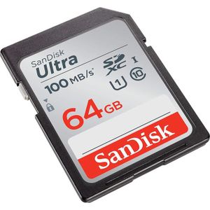CARTE MÉMOIRE Carte mémoire SDHC SanDisk Ultra 64Go - Performanc