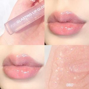 GLOSS A03-Huile de soin pour les lèvres, liquide, brillant à lèvres, brillant à paillettes, hydratant