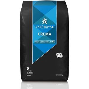 CAFÉ EN GRAINS 8KG Grains de CAFÉ CREMA - Certifié Rainforest - Pack Économique by Café Royal
