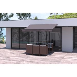 STORE - STORE BANNE  Store banne manuel 3 x 2 m taupe polyester - CONCE