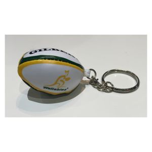 BALLON DE RUGBY Porte clés rugby - Australie - Gilbert U Blanc