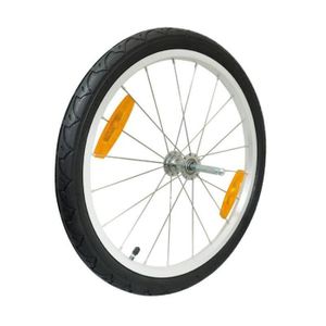 Roue vélo pliant 20 pouces avant double paroi or hoptown 500E OXYLANE