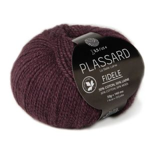 Laine à Tricoter Plassard Basic - Couleur Ecru (327) - 100g - Made In France - Neuf