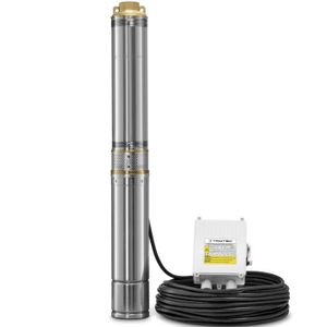 POMPE ARROSAGE TROTEC Pompe de puits TDP 5500 E - 1100 watts - débit max. 6000 l/h - 58 m hauteur refoulement