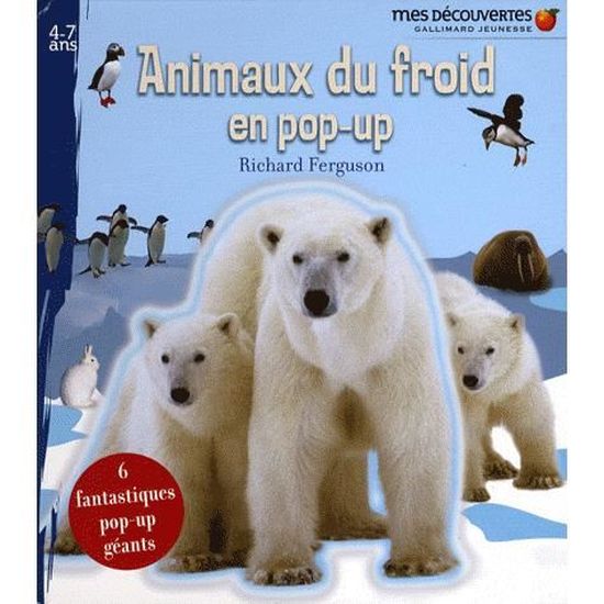 Animaux Du Froid En Pop Up Cdiscount Librairie