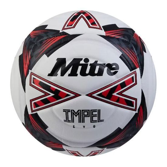 Ballon De Foot Mitre Impel Lite - Léger, 6 Panneaux, Pour Pelouse Et Synthétique