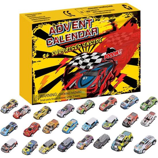 Calendrier De L'Avent 2025 Enfant KreativeKraft - 24 Surprises Dont Fidget Toys Et Walkers - Jeux Pour Patienter Jusqu'à Noël - Avec Plateau De Jeu - 14