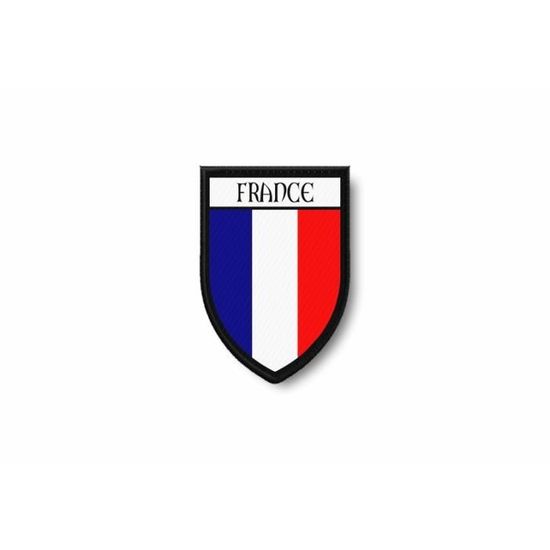 Patch Thermocollant Drapeau France - Brodé Et Imprimé, Pour Vêtements, Sacs Ou Accessoires