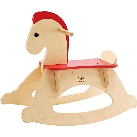 Cheval à bascule évolutif en bois HAPE - Pour enfant de 10 mois et plus - Garantie 2 ans