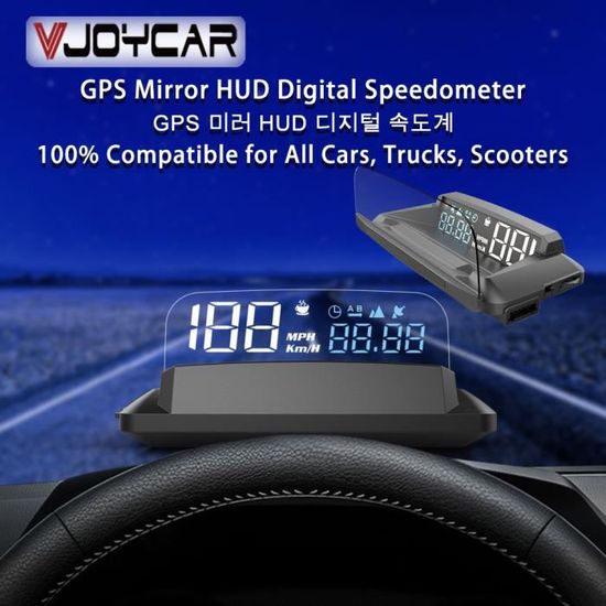Accessoires auto intérieurs,écran tête haute M41 GPS,compteur de vitesse,pare-brise,projecteur de vitesse,Compatible avec toutes