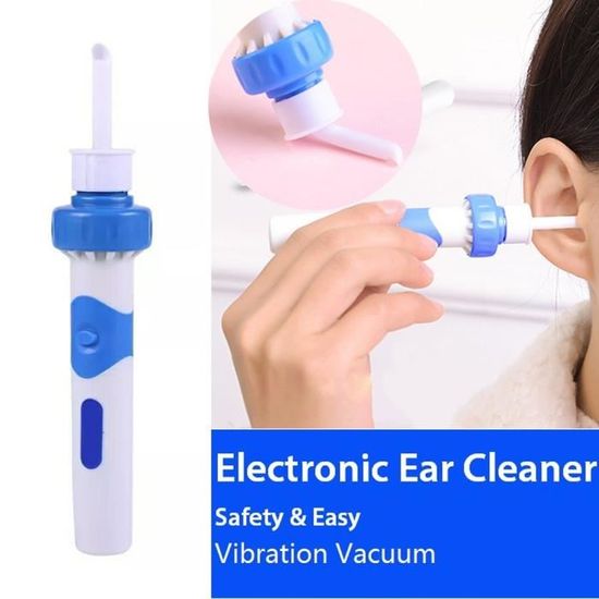 Nettoyage Oreille Électrique Vibration, Aspirateur d'oreille Nettoyeur avec  Lumière pour Enfants Adulte - Cdiscount Au quotidien