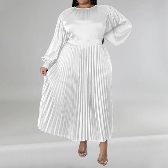 Acheter Robe Pull Sexy Pour Femmes, Jupe Pull Ajourée, Taille Torsadée, Hanche, Automne Et Hiver