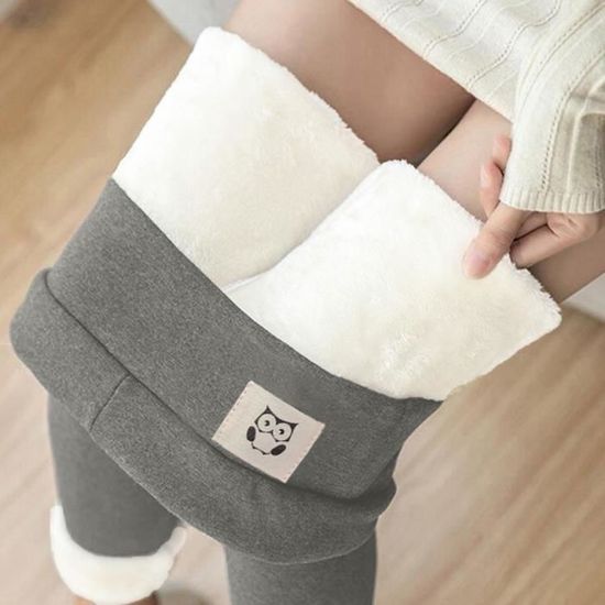 Chaussettes Hiver Thermiques épaisse Laine – Lot De 5 Paires Unies, Taille 36-41, Ultra Chaudes