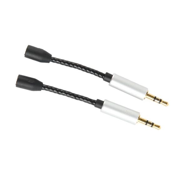 Câble Adaptateur MMCX Vers 2,5 Mm Avec Interface Plaquée Or, Cordon