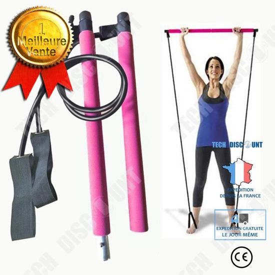 Gymtek - Bâton De Gymnastique 80 Cm - Idéal Pour Fitness, Pilates Et Entraînement à Domicile