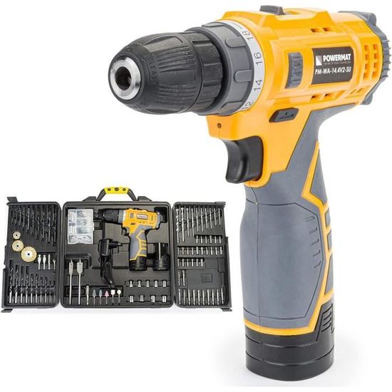 Perceuse + 2 batteries + chargeur - Bricolage