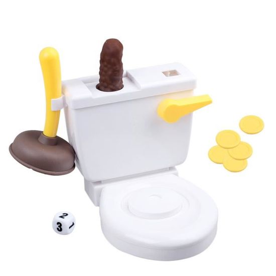 JEU - On test un jeu de toilette - Flushin Frenzy - Jeu de société 