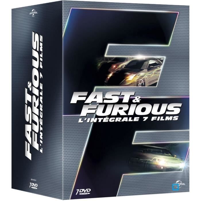 DVD Fast and Furious L'intégrale 7 films Cdiscount DVD DVD Fast and Furious L'intégrale 7 films Cdiscount DVD