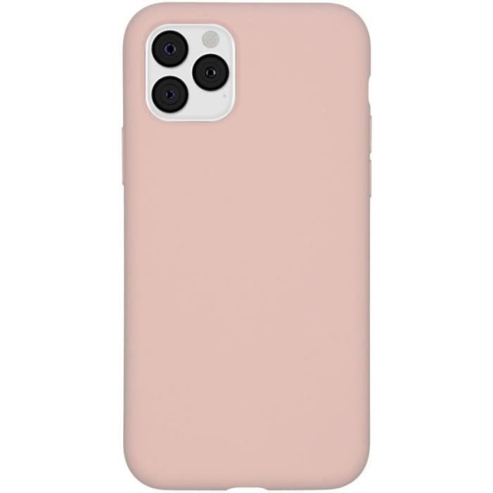 Coque silicone gel pour Iphone 11 Pro rose