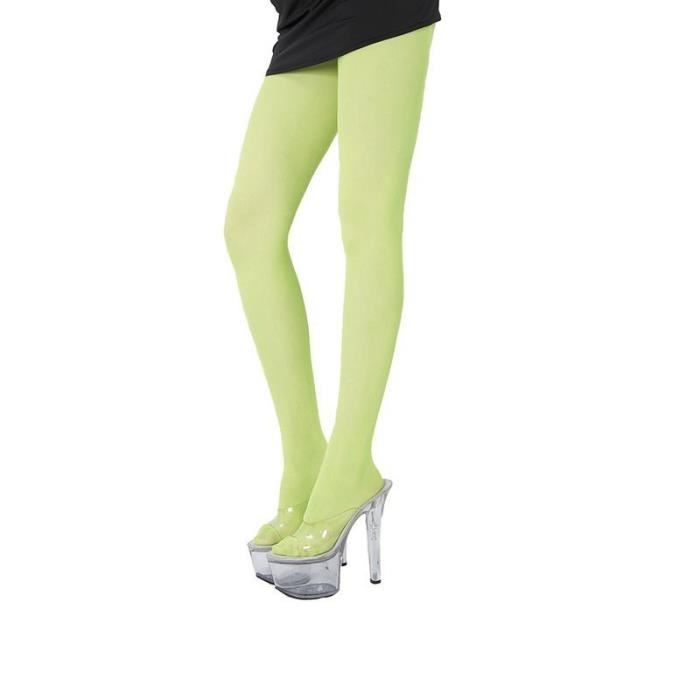 COLLANT VERT FLUO ADULTE