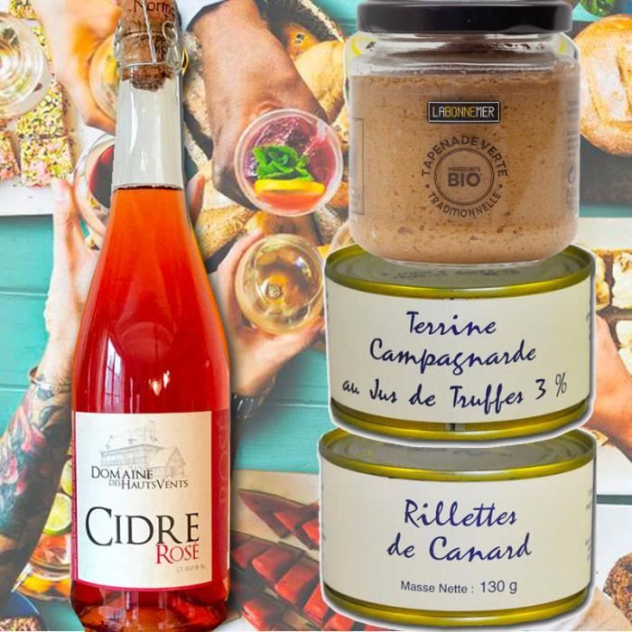Coffret gourmand 'apéritif entre copains'