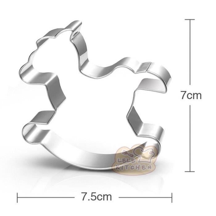 Bavettes d'alimentation pour bébé, en métal inoxydable, pour poussette, vêtements pour mamelon, coupe Biscuits Fonda*TR12231
