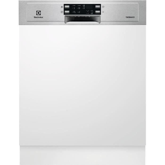 Lave-vaisselle encastrable ELECTROLUX ESI5545LOX - 13 couverts - Largeur 60 cm - 46 dB - Blanc