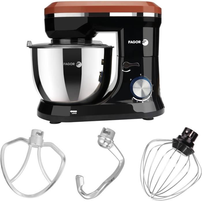 FAGOR FG164 Robot Pâtissier - 1000W - 5L - Petrin,